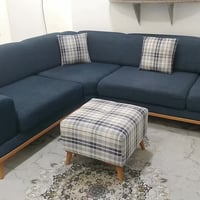 للبيع كورنر تركي جديد جدا اللون نيللي اي ضرر مابيه المكان بغداد حي الج...