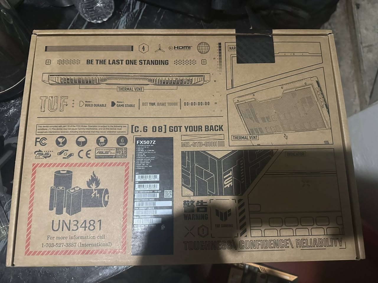 لابتوب tuff gaming للبيع
معالجIntal core i7 جيل 12

كرت شاشة زر منفصل NVIDIA GeForce RTX (3050 / 3050Ti / 4050 

 • يدعم:

 • تتبع الأشعة (Ray Tracing)

 • DLSS لتحسين الأداء

ة

 • حجم 15.6 إنش

 • دقة Full HD (1920×1080)

 • معدل تحديث 144Hz (ممتاز للألعاب السريعة)

￼

� الرام والتخزين

 • RAM: غالبًا 8GB أو 16GB (قابلة للترقية حتى 32GB)

 • SSD: 512GB NVMe (سريع جدًا)�

د

 • نظام تبريد Arc Flow Fans

 • فتحات تهوية قوية (واضحة حتى على العلبة)

￼

:

 • الألعاب (Fortnite، Warzone، GTA، إلخ)

 • المونتاج والتصميم

 • الدراسة والبرمجة الثقيلة

�

� مميزات إضافية 

 • كيبورد RGB مضيء 🎨

 • MUX Switch (لتحسين أداء الألعاب)

 • هيكل متين بمعيار عسكري MIL-STD-810H

 • يدعم 

السعر 1100$ للتواصل ***********
