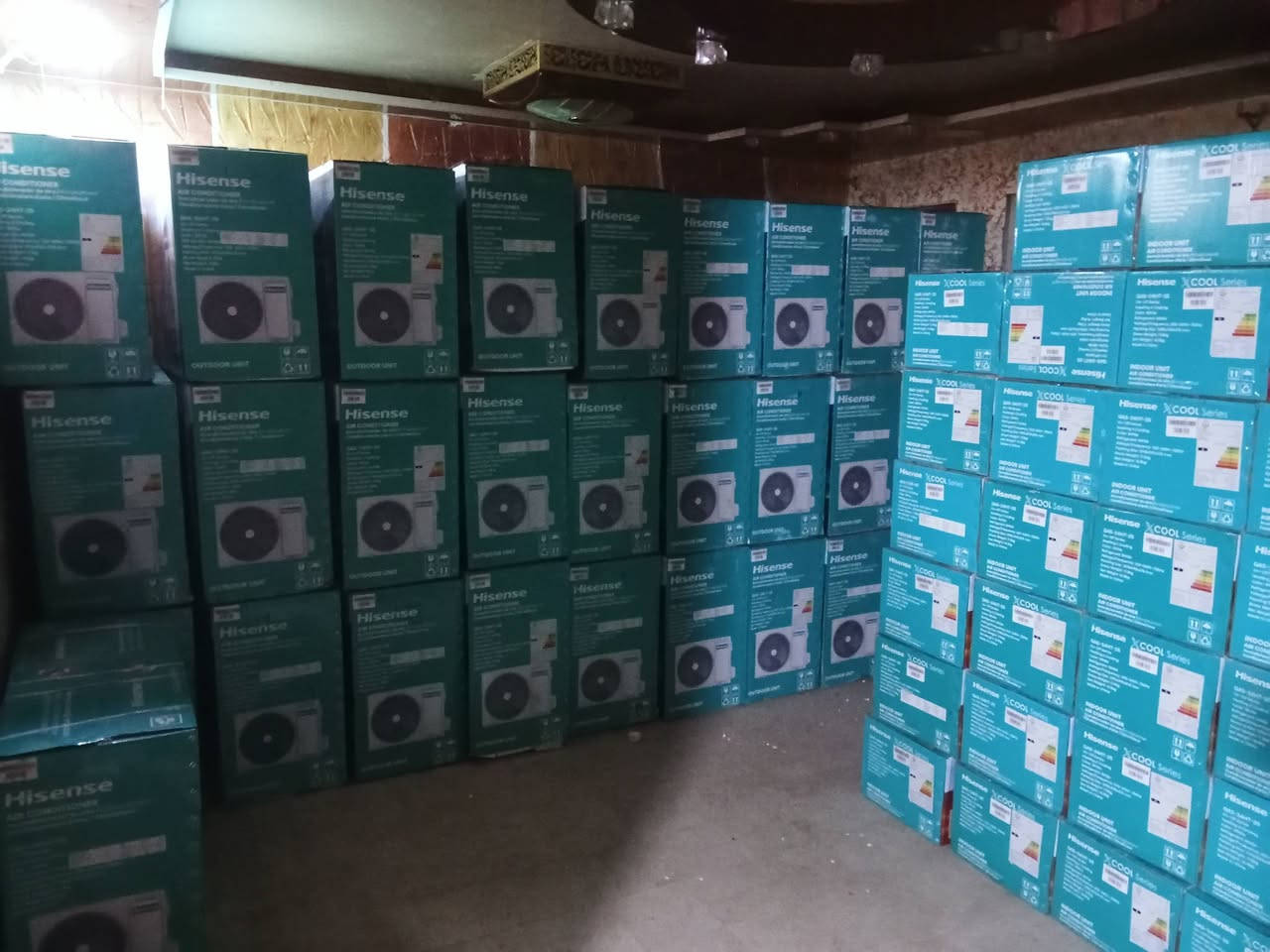 معرض الفاطمية الاجهزة الكهربائية وصول سبلت هايسنز 2طن وا طن ونص ويضا وصول مكيف 2 طن وا طن ونص ايضا وصول سبلت عمودي العنوان حي الفاطمية مقابيل العمارات الجديده 
#الجهزة_الكهربائية


**إذا كنت صاحب هذا الإعلان وتريد حذفه لأي سبب، رجاءا أرسل رسالة إلى الدعم الفني**