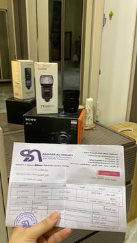 كامرة سوني R4 جديدة بالصور موجود وصل تاريخ شراء الكامرة  الشتر جديد  ب...