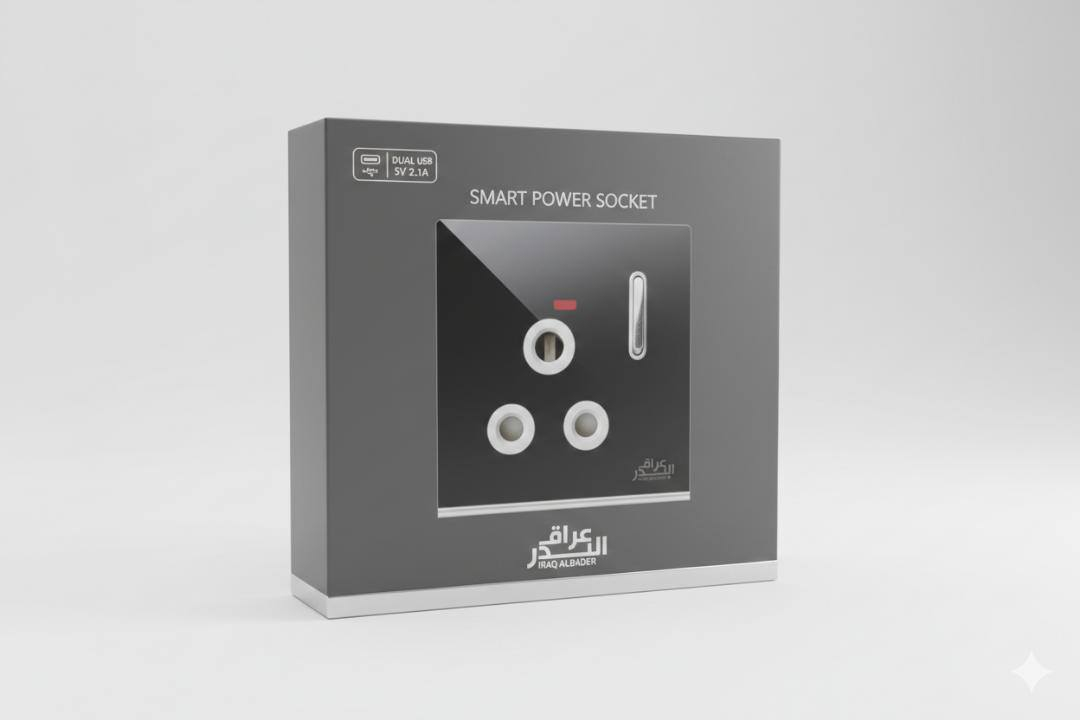 🏠 الفخامة تجتمع مع الجودة في منزلك.. مع "عراق البدر"!
​هل تبحث عن لمسة عصرية تُغير شكل غرفتك؟ شركة عراق البدر تقدم لك الجيل الجديد من السويتشات والبلكات (Black Switch) التي تجمع بين التصميم الزجاجي الفاخر والأداء العملي المتطور.
🌟 مميزات تشكيلة "عراق البدر" السوداء:
تصميم أكريليك زجاجي (Acrylic Glass): واجهة سوداء لامعة تعطي مظهراً فخماً وراقياً يناسب أحدث تصاميم الديكور.
تشكيلة متكاملة لكل المنزل:
مفاتيح إنارة متعددة: تتوفر بخيارات (خط واحد، خطين، 3 خطوط، وحتى 4 خطوط) بتصميم "توغل" فضي أنيق.
حلول شحن ذكية: بلك كهرباء مزود بمنفذين USB بقوة 5V=2.1A، لشحن موبايلك وجهازك اللوحي مباشرة دون الحاجة لشاحن خارجي.
منظم مروحة (Dimmer): تحكم دقيق في سرعة المروحة مع لمسة جمالية.
مقابس طاقة متنوعة: بلكات (13 أمبير) تناسب جميع الأجهزة الكهربائية مع مؤشر ضوئي (نقطة حمراء) لبيان حالة التشغيل.
متانة وأمان: المنتج مصمم بمواد عالية الجودة لضمان الاستخدام الطويل والأمان الكهربائي داخل منزلك أو مكتبك.
هوية موثوقة: جميع المنتجات تأتي بشعار "شركة عراق البدر" الرسمي لضمان حصولك على المنتج الأصلي.
تعبت من الأشكال التقليدية؟ سويتشات وبلكات عراق البدر السوداء هي الحل الأمثل.
✅ مظهر زجاجي لامع وسهل التنظيف.
✅ شحن USB مباشر للموبايل.
✅ ضمان جودة وتصميم "مودرن".
�  الفنار للكهرباء 
   8 صباحًا – 10 مساءً 
� واتساب: ***********
� كربلاء: حي المعلمين – الاستدارة الثانية بعد نصب المعلم

�  الخريطة
https://maps.app.goo.gl/vepwp5QZBmpudSZ7A?g_st=ipc

فيسبوك
https://www.facebook.com/share/1MGZ75CzGV/?mibextid=wwXIfr
  
إنستغرام  
https://www.instagram.com/alfanar_karbala/profilecard/?igsh=MWRkbjVpanQxZ200ZQ==

تيك توك
https://www.tiktok.com/@al.fanar.karbala?_t=ZS-8ywB0uCbuCd&_r=1

� اكتب  المادة المطلوبة واستفسارك، وسيتم الرد بعد الضغط على زر متابعة الصفحة �
@أبرز المعجبين معرض الفنار للكهرباء 
#عراق_البدر
#ديكورات_داخليه
#كهربائيات
#منزل_عصريه
#كربلاء
#النجف
