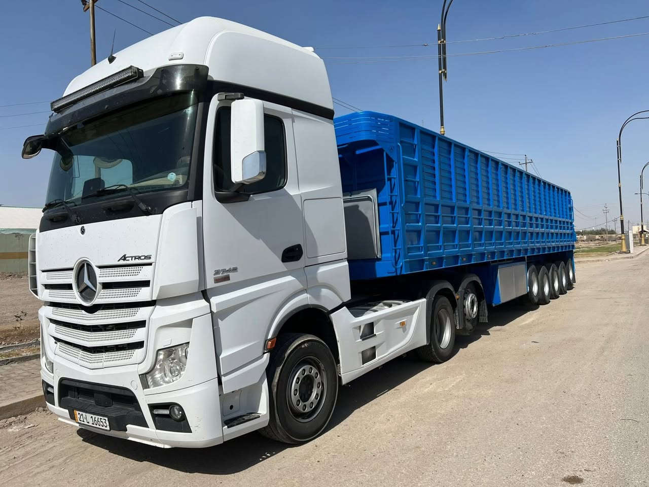 السلام عليكم للبيع وحش اكتروز موديل ٢٠
كور عالي ٤٧١ فول موصفات كامره حساس ادبلو سقف ليزر شمسياة كهرباي نضام سرقه السياره جديده كص عمر رقم سليمانيه لوري مامربوطه +عربانه جرفيه خمس محاور مامربوطه للستفسار ***********
