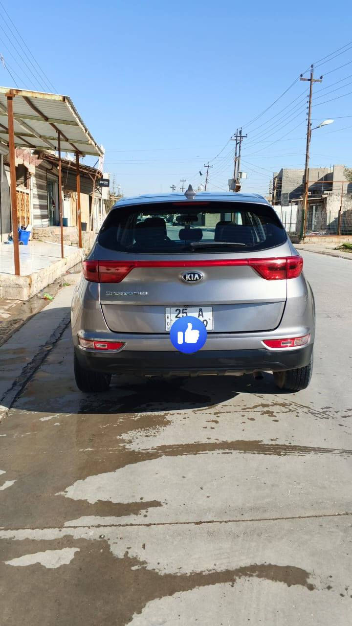 السلام عليكم للبيع كيه سبورتج موديل،2018بجم كبس خلفيه كبس فقط بابين صبق رقم كركوك  مشروع وطني دفتربانزين كير محرك تبريد سياره ماشيه 130بلادي رقم جديد هزه جديده  السعر 142يرهم مراوس حسب الغناعه  ***********العنوان كركوك
