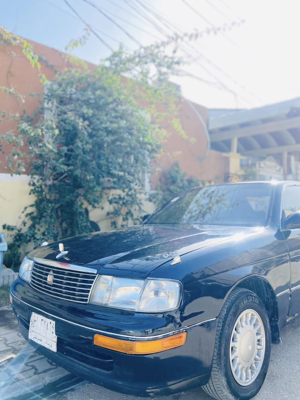 سلام عليكم
TOYOTA CROWN
 بطة للبيع  لون نيلي   مديل 1995
رقم كربلاء مداور ثاني يوم وين ميعجبك 
مكينة 2500 قبق ابيض   كشنات جدد كهربائيات شغالة  لايتات جدد  السيارة كفالة من گصة ونقل جثة  السيارة بيها فقط ضربة خفيفة ب القمارة لا گص. ولا لحيم معدلة   ويلات مصبوغات هستوهن  مكاني نجف كوفة حي ميسان الاستفسار اكثر الاتصال ع الرقم *********** السعر : 40 وبيهااا مجال
