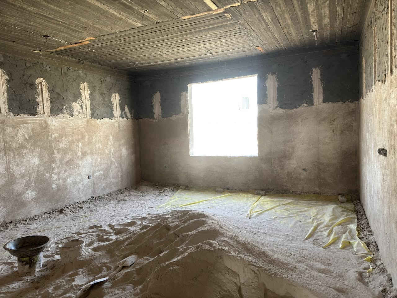 مكتب زان الهندسي 
اعمال اللبخ لاحد مواقعنا في الديوانية فيلا داخل مزرعة طريق السنية سياحي 
***********
