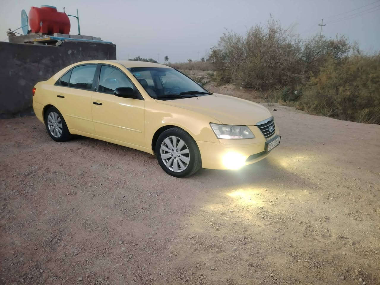 السلام عليكم سوناتا لبيع موديل 2009 أمريكي رقم انكليزي تحويل ثاني يوم مكينه كير حداديه كله جديد سياره جاهزه غرامات مصفره مرور وهيئه ويل 17 العنوان الديوانية الحمزه الشرقي السعر 110 وبيها مجال حك جيه رقم ***********8/
