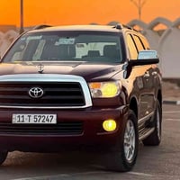 تويوتا سيكويا موديل 2009 فئة SR5 خليجي مكفولة كفالة عامة من الضربه وال...