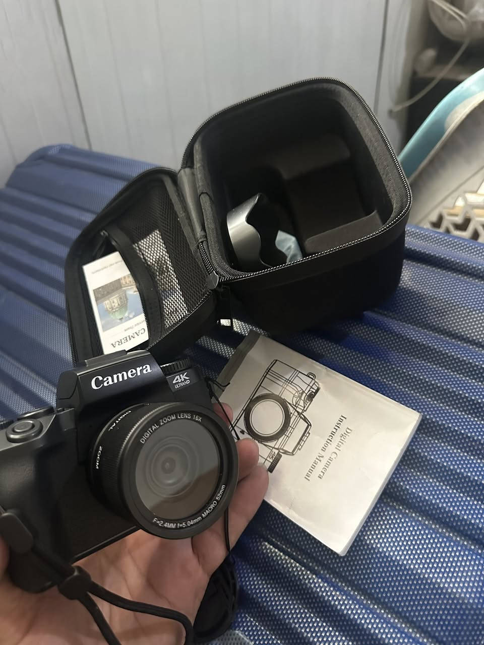 كاميرا 4K جديده غير مستخدمه *********** توصيل موجود
