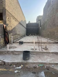 رفت للبيع اول فرع سادس قطعه مساحه 105 واجه 5 نزال 21   خريطه حلوه  ابي...