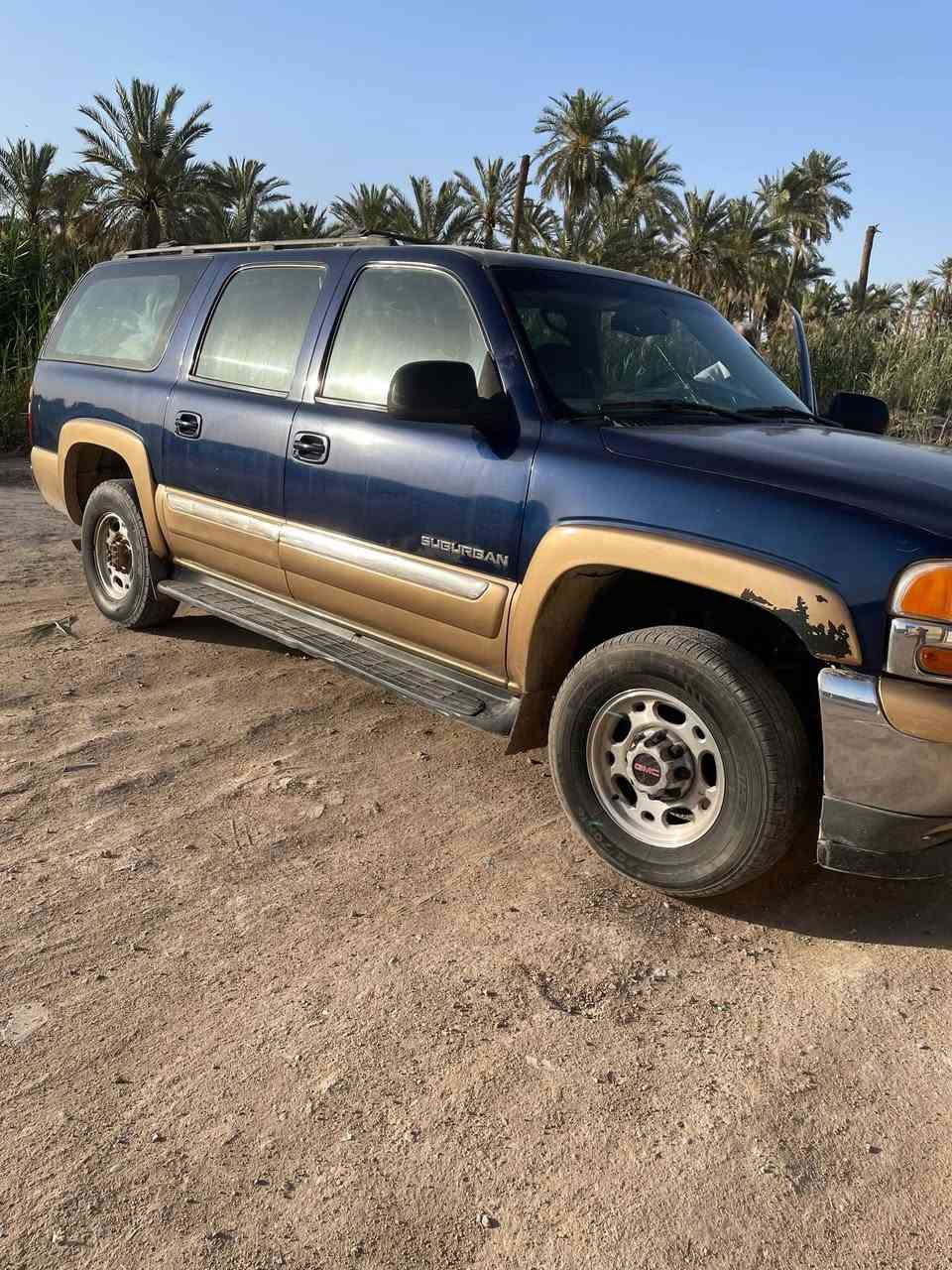 جي ام سي يوكن xl  2001
المحرك 8100 تبريد 3 قطع شغال تدفئه وتبريد تخم تاير جديد السياره بأسمي مداور ثاني يوم السنويه جديده تخلص 2029 السياره مصبوغه صبغ عام للجماليه مابيها اي حادث انا اشتريتها من راعيها هيج سعرها (90 ورقه  وبيها مجال للشراي) ***********
