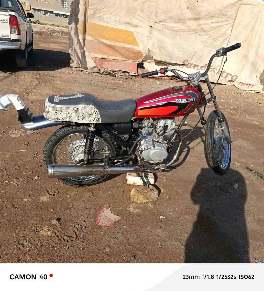 السلام عليكم دراجه 2024تيرات جديد ويلات شاصي ارشه اورق سكنر جديده مكينه خير من الله وراق االمكان صويره سعر 450وبيه مجال***********
