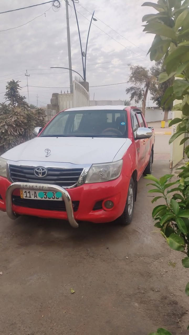 🚗 للبيع هايلوكس أوتوماتيك موديل 2012 🚗
سيارة نظيفة وجاهزة للاستخدام اليومي بدون تعب

✔️ أوتوماتيك

✔️ سنوية جديدة

✔️ تخم تاير جديد

✔️ تبريد + تدفئة شغّال

✔️ ضرر بنيد مبدل

✔️ ملاحظات بارد بالجاملقات

💰 السعر: 169

📌 وبيها مجال بسيط 

📞 ***********
