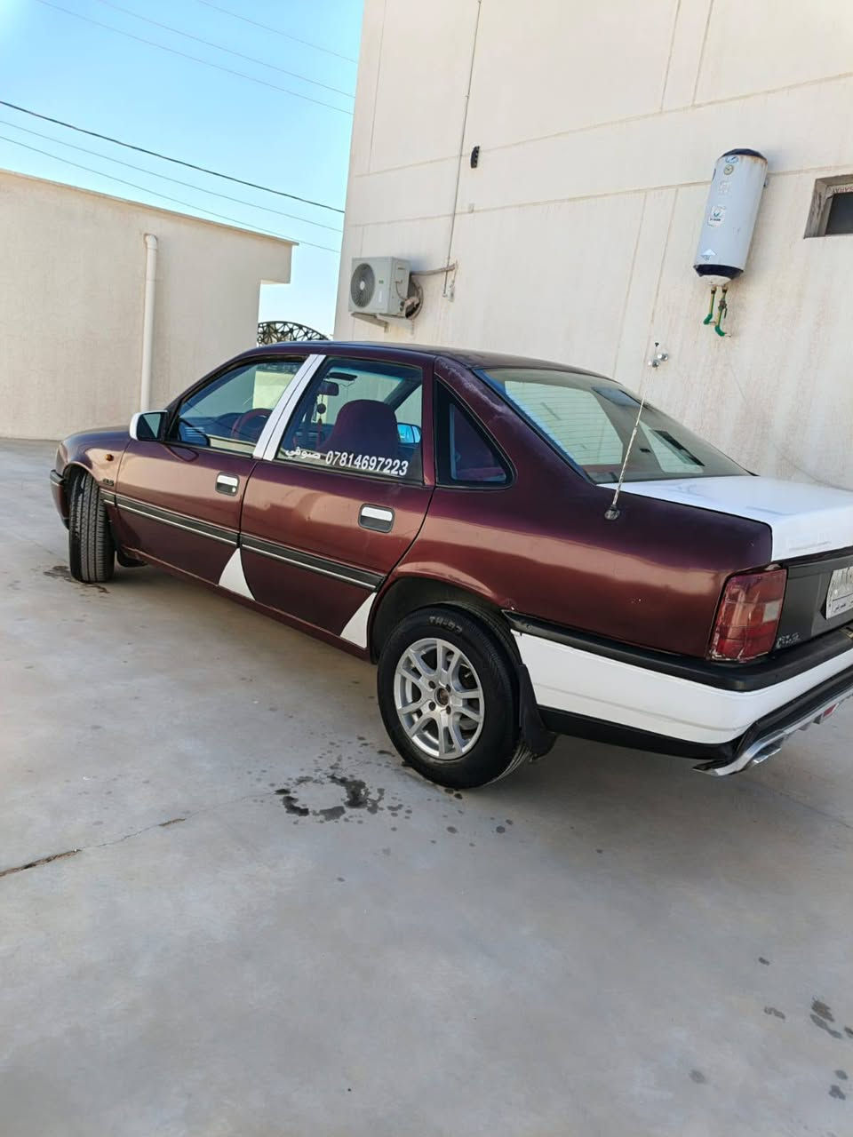 سلام عليكم اوبل فكترة موديل 91 سيارة جاهزة من كلشي 
كير و محرك تايرات باتري صدر امامي صدر خلفي كلة جديد غرفتهة كلش حلوة سعر 40 وبي مجال تواصل على رقم *********** العنوان الانبار  هيت ناحية المحمدي
