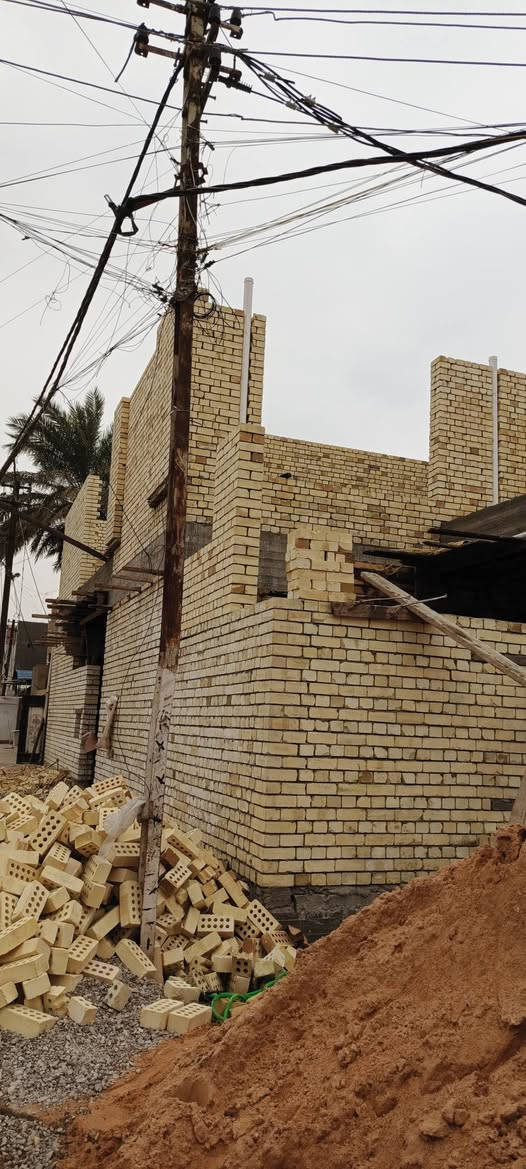 السلام عليكم خلفه بناء شغل درجة أولى ***********
