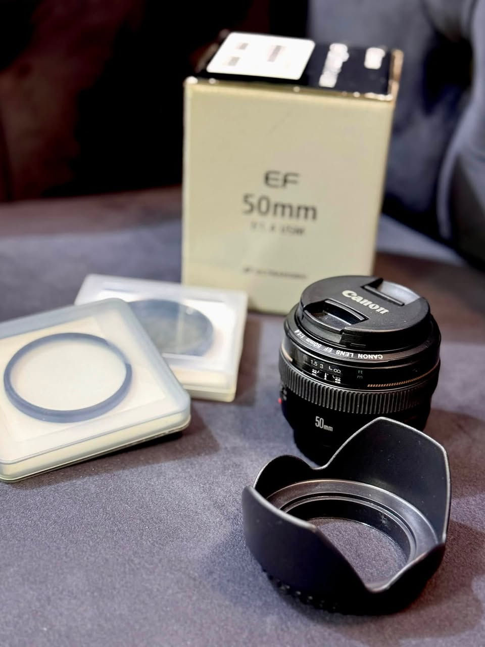 السلام عليكم
عدسة كانون 50 ملم 1.4 usm

Canon 50mm 1.4 usm

نظافة 100% بدون ضرر او خدوش 

الملحقات :
-كارتونه
-هود
-فلتر حماية
-فلتر ND

السعر 180 الف
المكان كربلاء


**إذا كنت صاحب هذا الإعلان وتريد حذفه لأي سبب، رجاءا أرسل رسالة إلى الدعم الفني**