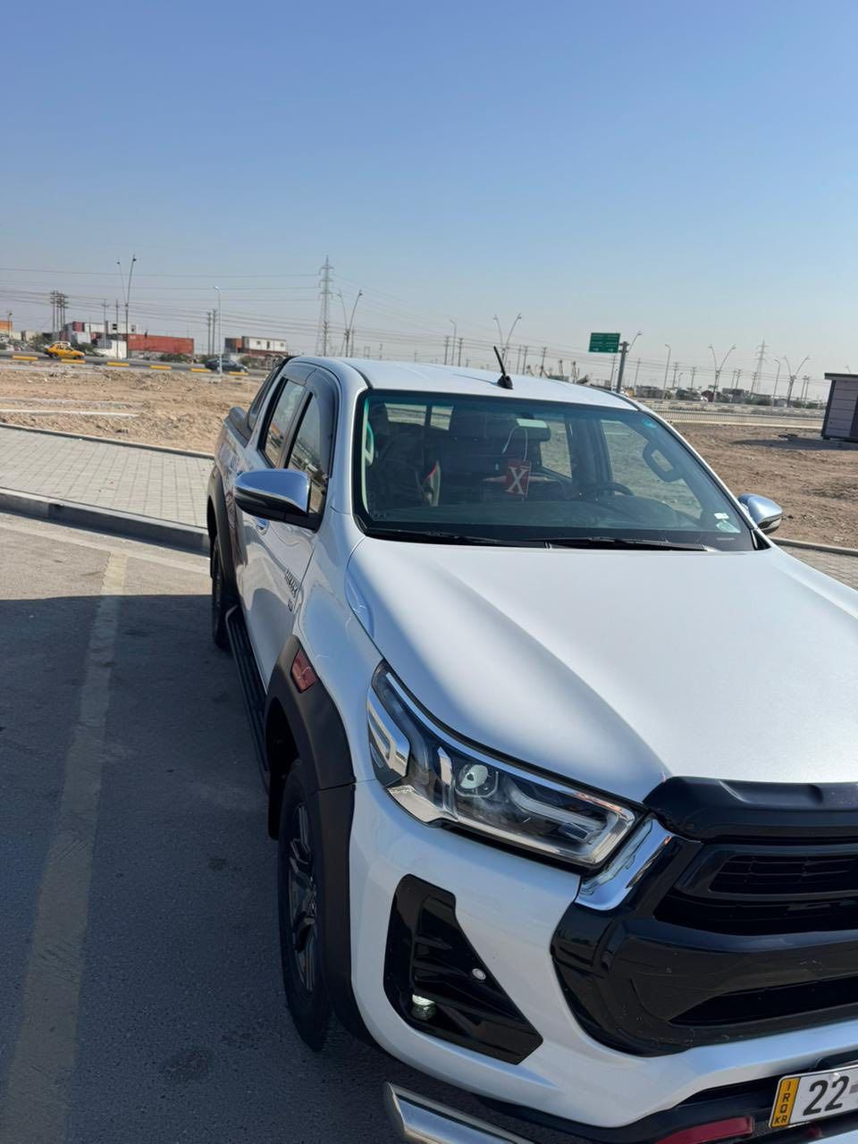 السلام عليكم 

بيكم هيلوكس 2023 تي ار دي
مكفوله كفاله عامه  
مواصفات 
بصمه تشغيل 
بصمه ابواب
شاحن 
كشنات تدفئه تبريد
قطعتين تبريد
اشاره ترحيب
بنيد جكات
6 سلندر
شاشه كامره خلفيه 360 درجه
وباقي المواصفات المعروفه
رقم اربيل   ماشيه 42 الف
للاستفسار اتصل غير متواجد ع  
فيس***********
السياره جديده كل
السعر  375
