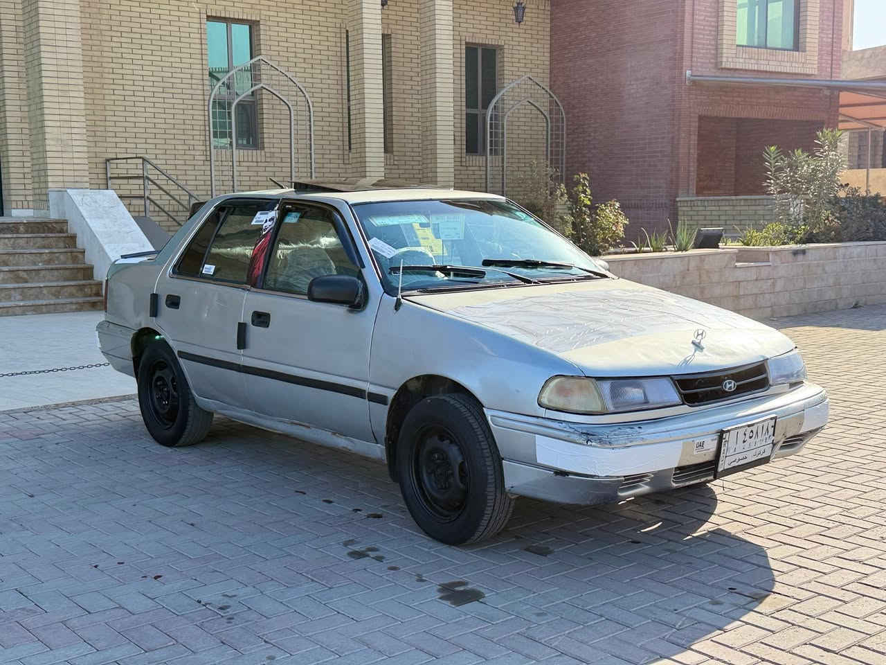 السلام عليكم للبيع هونداي اكسله محرك شرط 1600 كير وتماتيك شرط صدر تخم تاير جديد رقم كركوك مشروع وطني سنويه الغايه ٢٠٢٩ هزه جديد السعر 25 وبيه مجال يرهم مروس حسب القناعه مكاني تكريت ***********
