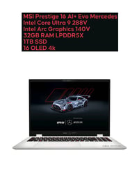 للبيع استخدام كم يوم للتجربة   نسخة مارسيدس  MSI Prestige 16 AI+ Evo I...