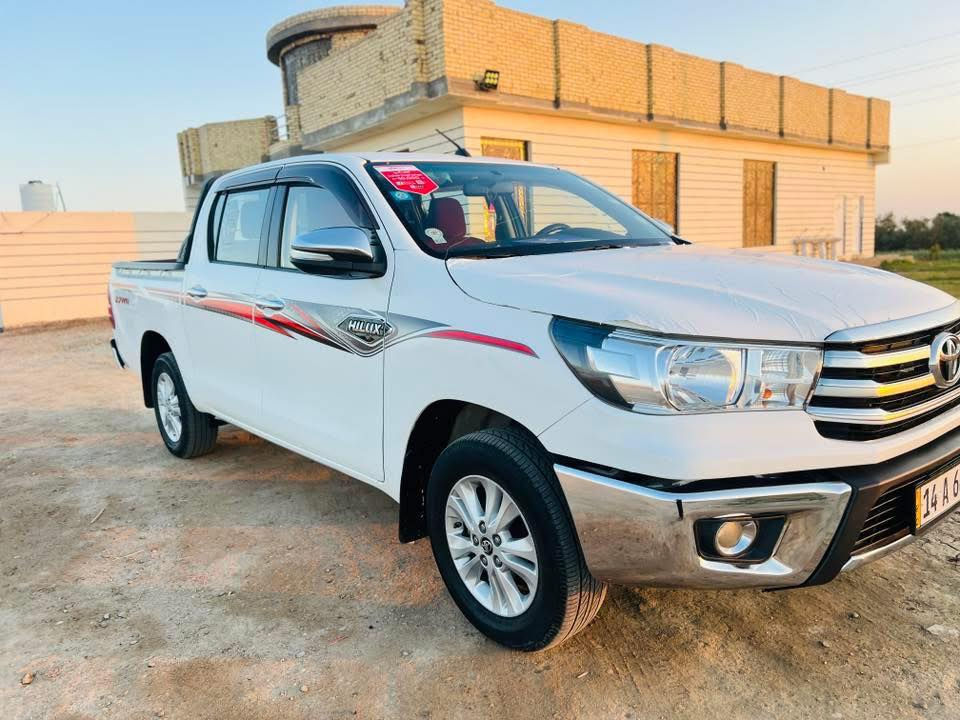 السلام عليكم هايلوكس ٢٠١٨ ساز  ماشيه ١٤٠ رقم بصره بأسمي كفاله من الضربه والتبديل العنوان ناصريه قضاء الشطره هـ***********
