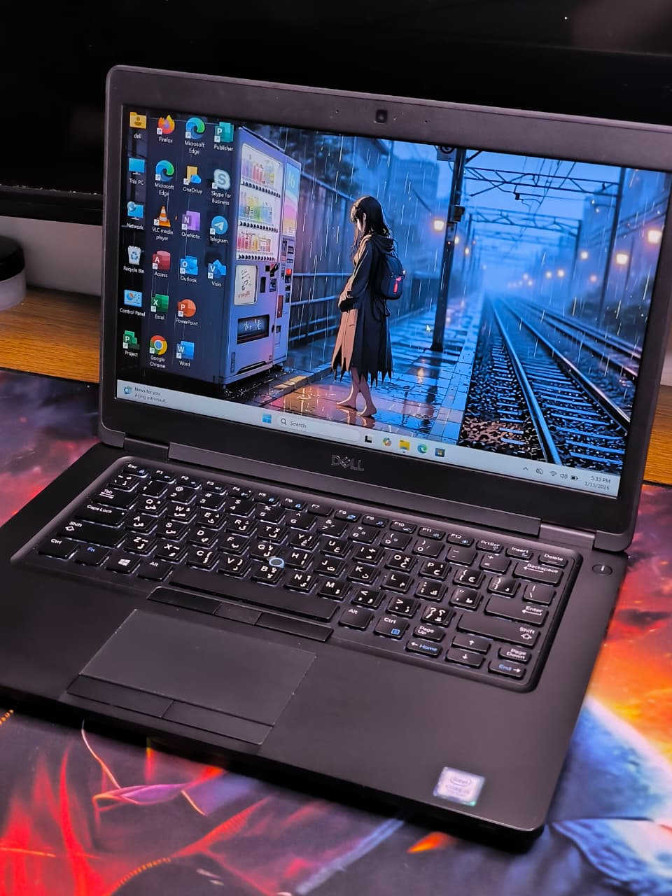 💻 لابتوب DELL Latitude 5490

⚡️المواصفات :

🔹المعالج : Intel core i5 الجيل السابع (فئة U)

🔹الرام : 8GB 

🔹التخزين : 256GB SSD

🔹الشاشة : 14 بوصة FHD 

🔹كرت شاشة داخلي 4GB

🔹نظافة الجهاز 80-90% 

🎁 الهدايا والملحقات:
• حقيبة لابتوب 🎒
• شاحن أصلي 🔌
• ماوس 🖱️
• ماوس باد 🧩
• تغليف احترافي (بابلز + كرتون للحماية التامة) 📦
🛡️ الضمان والخدمات:
• فحص عند الاستلام مع المندوب ✅
• ضمان 7 يوم بعد الاستلام ✅
• تنصيب ويندوز مفعل + جميع برامج Office + برامج التواصل الاجتماعي منصبة جاهزة 💽
• نفحص ونرتب الجهاز قبل الإرسال
💰 الأسعار:
•  225,000 د.ع
🚚 التوصيل متوفر إلى جميع محافظات العراق
📱 للطلب / استفسار (واتساب متوفر):
***********
