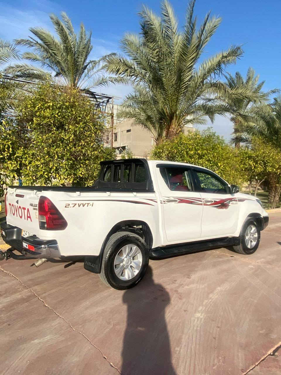 هايلوكس 2016 
فور ويل
سونار مرفق بالمنشور
السعر 215 وبيها مجال بسيط 

مكاني بغداد الشعب 

***********
