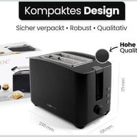 Clatronic • ٤شرائح • حواف باردة