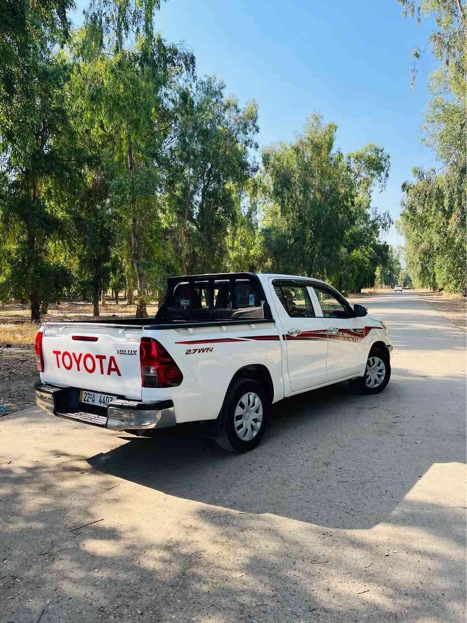 توێتاهایلۆکس مۆدیل2019 سەیارەکە یەک بست ساردی هەیە لەدەحامی دواوە ڕەقەمو سەنەوی ژینگە ڕێگاوبان نوێیە بەناوی خۆمانە سەیارەکە ئی مالە ئی محرەز نیە تاخم تایە گێڕ مەکینە اکسل دەعامی لۆ دەعامی بەشەرت 191000KMهەزار ڕۆشتوە سعری 220مەجالی تێدایە واتساپ *********** أربيل, العراق
