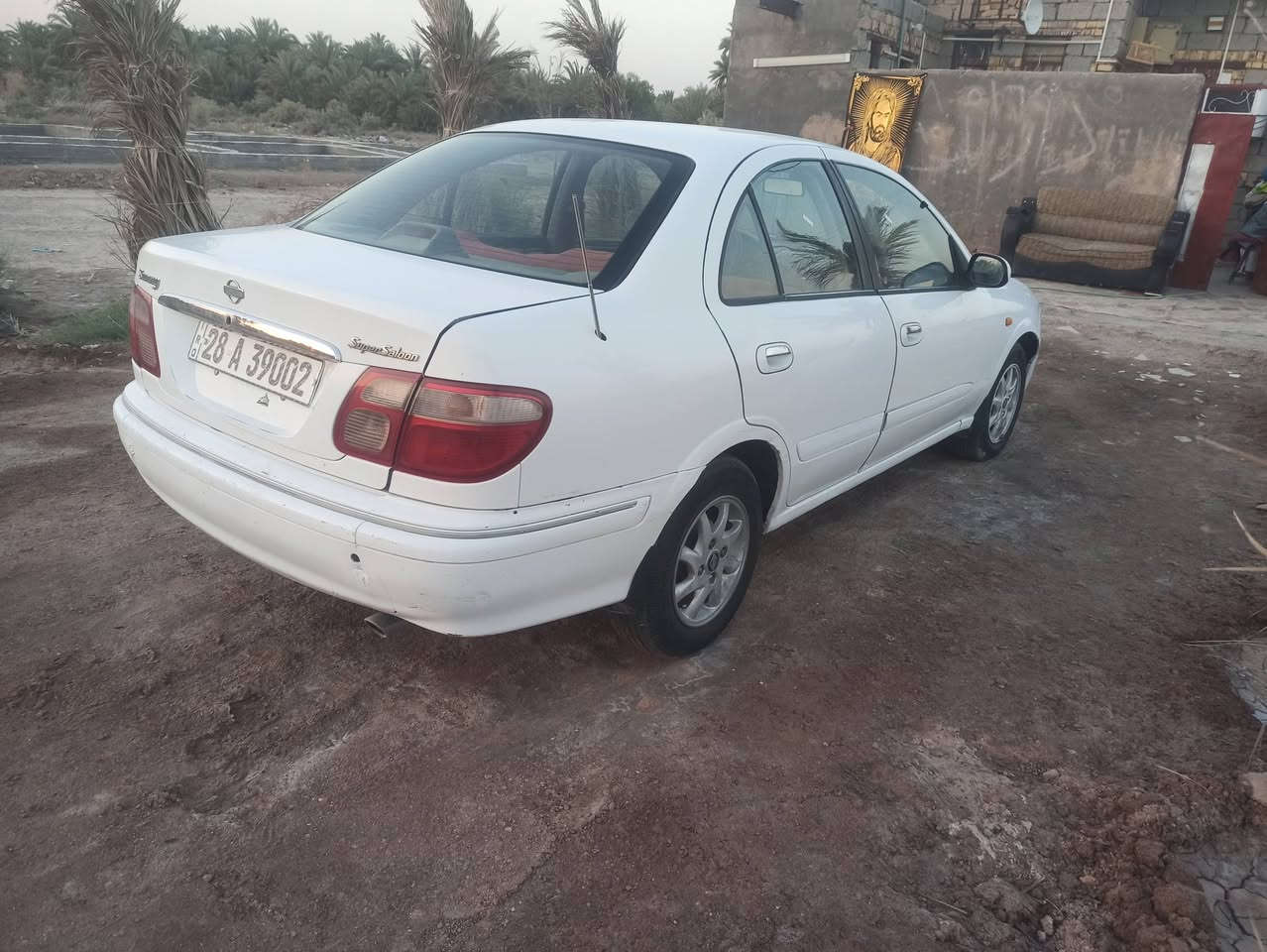 سلام عليكم نيسان صني موديل0 200 كير محرك جدد قبق اسود تبريد تخم تاير. بيه صبق بصيط ابيع صبق حزام. مكاني ناصرية لسعر 50 للاستفسار ***********
