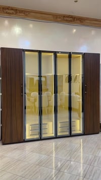 غرفة نوم دريسنج • أخشاب طبيعية • دمياط