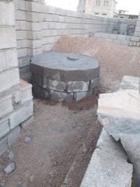يوجد كادر حفر منهولات حسب العمق والقياسات المطلوبة مع البناء والصب شغل...