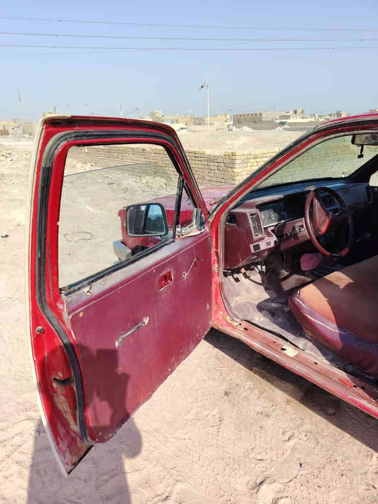 ‎بيكم نيسان 89 كير ومحرك شرط رقم صدامي بدون راعي 18 بيه مجال *********** رقم بغداد‎ الخضير
