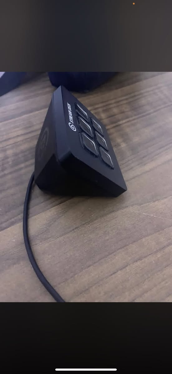 Stream deck mini مستعمله استعمال ٣ اشهر واستعمال جنت مستعملها بس للشكل شغاله ومابيها اي شيء سعر ٨٠ الف مكاني المنصور وماعندي توصيل


**إذا كنت صاحب هذا الإعلان وتريد حذفه لأي سبب، رجاءا أرسل رسالة إلى الدعم الفني**