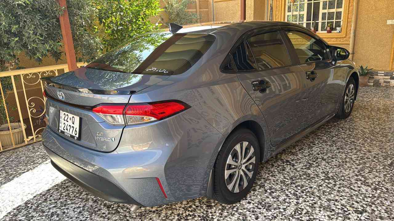 تويوتا كورلا 2024 🚨 رقم اربيل 

ماشية 8 الاف كم فقط

‏ LE ياباني اصلي بانزين +  هايبرد
وارد امريكي 
2024  
محرك 1800 
رادار امامي 
تحديد مسار 
مانع تصادم 
توقف ذاتي عند الاقتراب 
لدات اماميه لايت زينون بلادي عالي ناصي
شاشه كبيره  📲Android Auto/car play
كامره خلفيه 📷
هاند بريك بصمه كهرباء 
اوتو هولد ⭕️
فول تحكمات ستيرن 
كروز مثبت سرعه   
حساس اطارات   

حادث السيارة جاملغ خلفي جهة السايق 

🚨الفلوجة

السعر   164$ 

 ☎️***********
