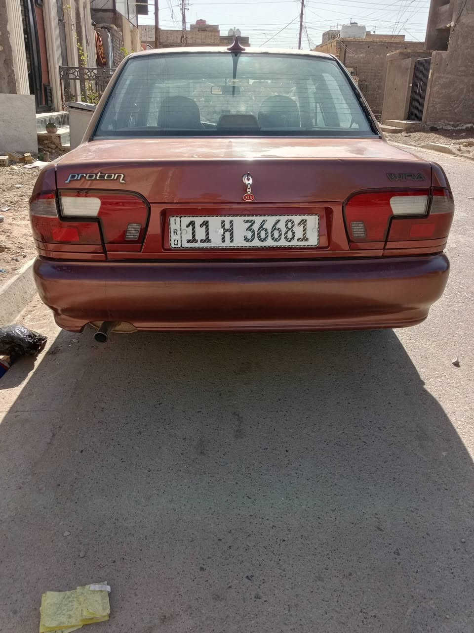 سلام عليكم شباب
سياره للبيع 
بروتون موديل ٢٠٠٥
رقم بغداد انكليزي بسمي
سنويه جديده هزه جديده
كير مكفول 
محرك مكفول
كير اوتوماتيك 
تبريد شغال 🥶
غرفته نضيفه خير من الله 
كهربائيات كله شغاله
مسجل بلاتوث 

تايرات كله جديده 
باتري جديد 
سياره خير من الله فقط جراد بل بنيد سياره بلاديه السعر ٤٨ وبيه مجال مكاني الحسينية رقمي ***********وتساب فقط
