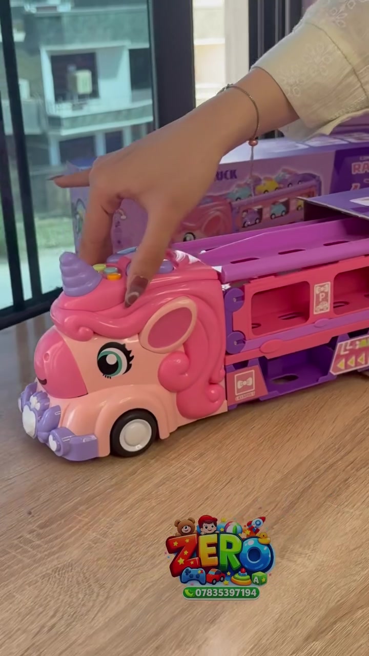 ⁨ ⁨ شاحنة اليونيكورن الوردية 🚛👑
انطلقي في مغامرة مليئة بالمرح مع شاحنة السباق البناتية! 💖
سيارات صغيرة 🏎️ بألوان مبهجة 🩷 وسباقات مزدوجة ممتعة 🏁
تلعب، تتسابق، وتخزّن السيارات بداخلها — لعبة متكاملة!
مثالية للبنات الصغيرات من عمر 3 سنوات فما فوق 👧🏼🎉
المرح والتعليم في لعبة واحدة!

تحتوي على 8 سيارات صغيرة
السعر: 19 ألف
التوصيل: بغداد 5، باقي المحافظات 6

للحجز مراسلة الصفحة
_________________

*********** 


#شاحنة_يونيكورن  #العاب_بنات 💕  #العاب_اطفال 🧸 #سيارات_صغيرة 🚗 #يونيكورن #العاب_جديدة 🎁

⸻⁩
