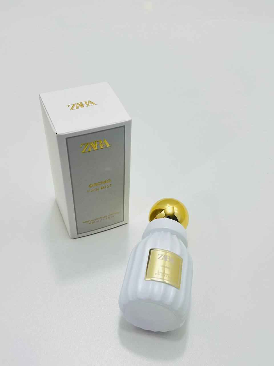 🤍عطر الشعر زارا أوركيد (Zara Orchid Hair Mist) هو عطر زهري وفاكهي خفيف مصمم خصيصًا للشعر ليمنحه رائحة جذابة ومنعشة. 
تفاصيل المنتج
يجمع هذا العطر بين نفحات زهرية منعشة من الورد وزنبق الوادي، مع لمسات فاكهية من الخوخ والتفاح.
 تتكون قاعدة العطر الحسية والدافئة من المسك، والخشب، والعنبر. السماوا, المثنى


**إذا كنت صاحب هذا الإعلان وتريد حذفه لأي سبب، رجاءا أرسل رسالة إلى الدعم الفني**