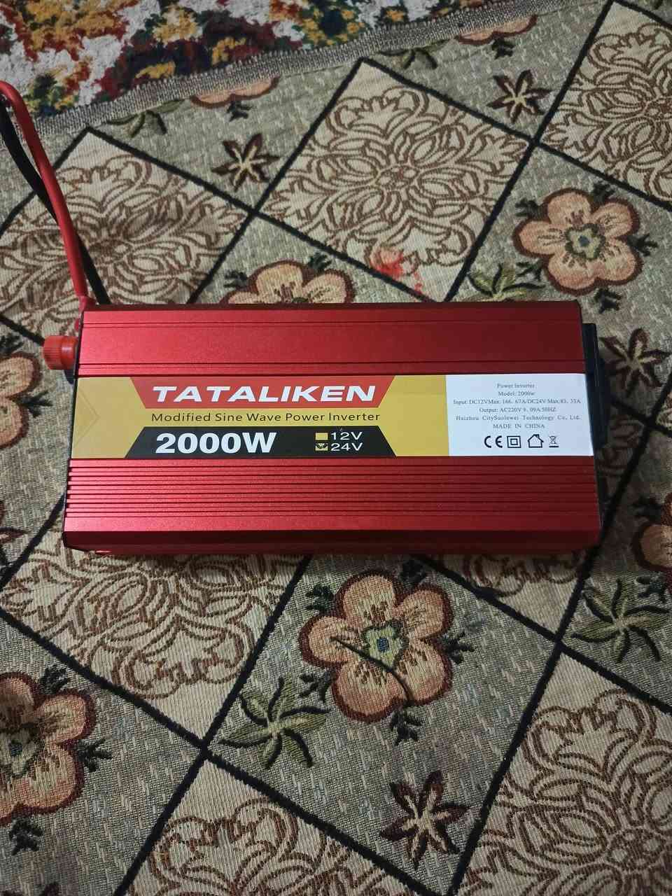 للبيع عاكسه كهرباء 2000W تستخدم اناره لبيت كامرات لمفاقس  ب35بيه مجال
***********

