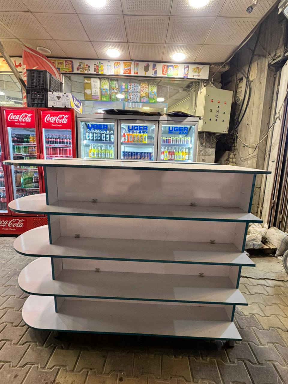 رفوف للبيع الواحد منهم طول ١٨٠ ارتفاع ١٣٠ عدد ٢ السعر ٤٠٠تواصل  ***********
المكان كربلاء باب بغداد
