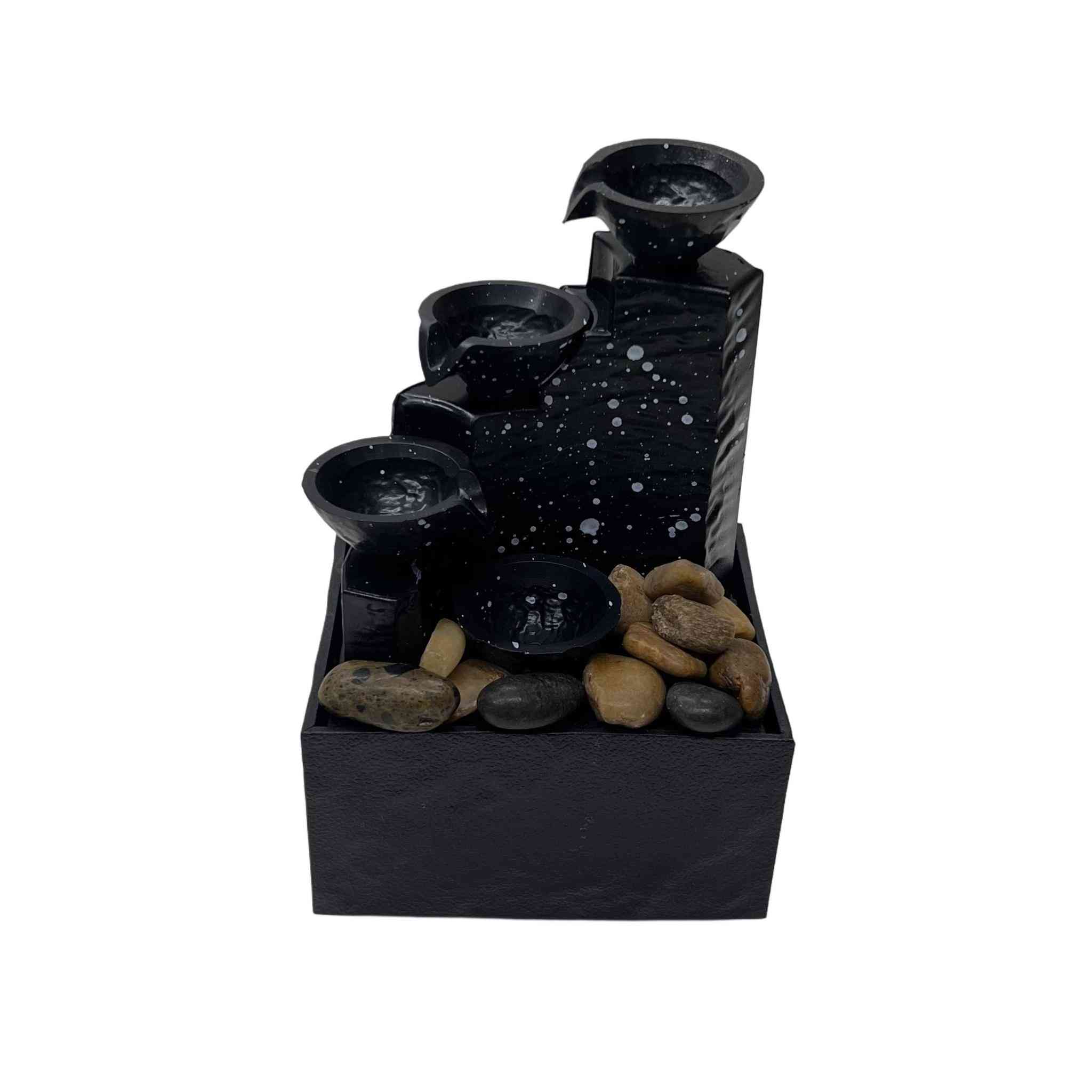 نافورة LED ديكورية مع أحجار للديكور – للاستخدام الداخلي

• موديل: Z-2710

• نافورة ديكورية داخلية بتصميم شلال متدرّج مع تأثير ماء مريح

• مزودة بإضاءة LED مدمجة (4 لمبات LED) لإضفاء جو هادئ وجذاب

• تعمل بالبطاريات لسهولة الاستخدام دون الحاجة إلى توصيل كهربائي

• تحتوي على أحجار ديكور طبيعية لتزيين القاعدة

• مناسبة للاستخدام الداخلي فقط وعلى سطح مستوٍ

• تصميم عملي وسهل التشغيل بزر تشغيل وإيقاف

• الإضاءة: 4 × LED
• الاستخدام: داخلي فقط
• مصدر الطاقة: بطاريتان AA بقدرة 1.5V
• البطاريات: غير مرفقة
• كمية الماء المطلوبة: تقريبًا 8 أونصات ماء

محتويات العلبة

• 1 × نافورة LED مع أحجار
• 12 × حجر ديكوري
• إضاءة LED مدمجة
• كيبل للتشغيل بالكهرباء
https://rolemall.com/?strung=VITxmxWgootquality12389


**إذا كنت صاحب هذا الإعلان وتريد حذفه لأي سبب، رجاءا أرسل رسالة إلى الدعم الفني**