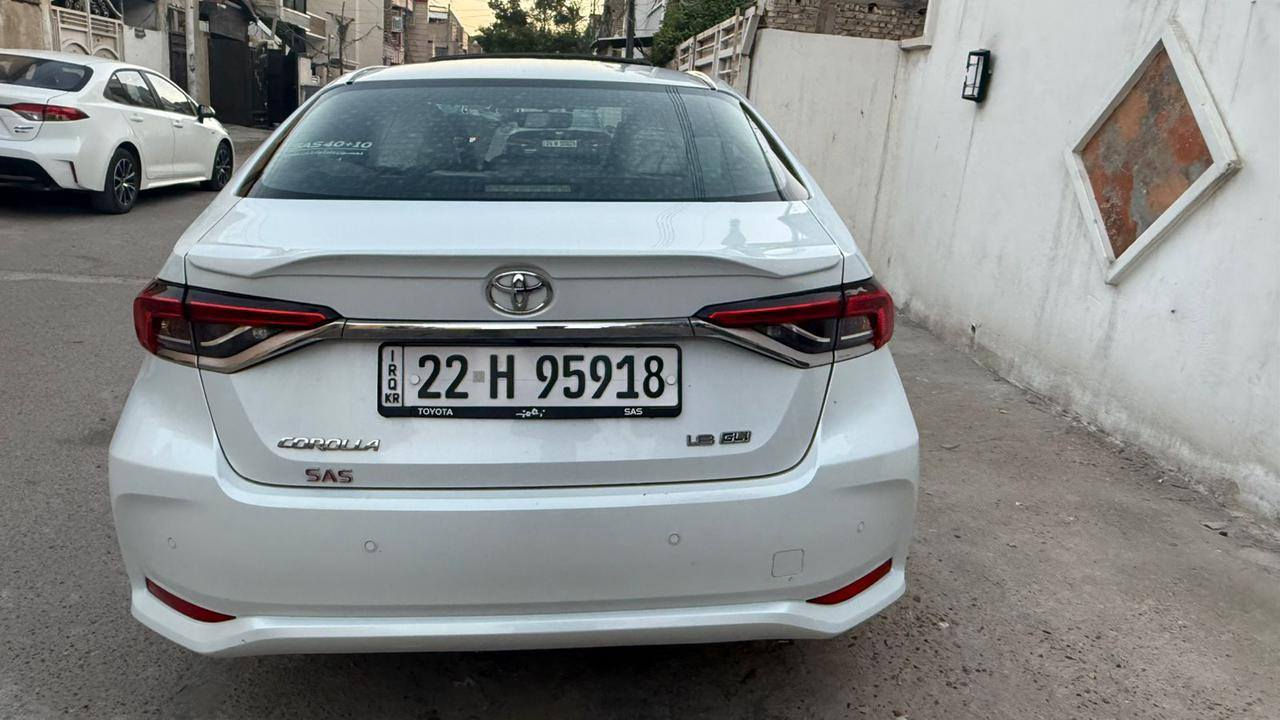 كورلا 2024 ساز ( خـليـجـي ) 
مكفوله من الصبغ وبارد وتبديل
محرك 1800 بانزين
ماشيه 58 الف كيلو

العنوان بغداد البياع
رقم الهاتف ***********
