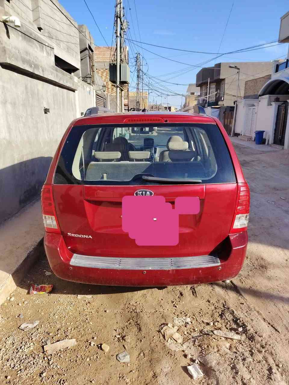 السلام عليكم سياره سيدونا ٢٠١٠ امريكي محرك ٣٨٠٠ حداديه جيده تبريد خير من الله ٣قطع  ٧راكب  اطارات جيده  سعره ١٣٧ $ ***********  مكان بابل
