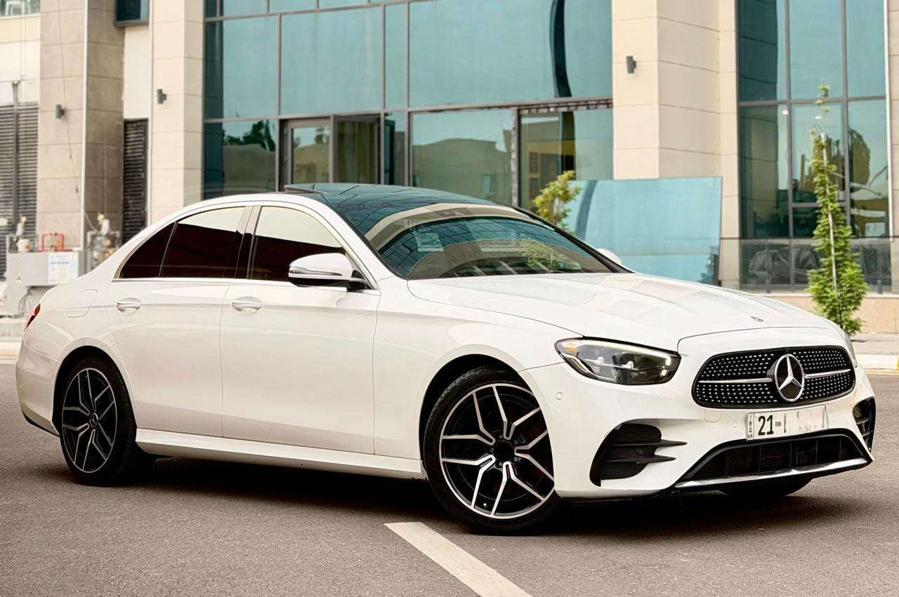 Mercedes Benz E350 AMG  2021

1.    بصمات ابواب
2.    لايت متحرك
3.    كيج إلكتروني متغير 4 أشكال
4.    شاشه حجم الكبير
5.    رادارات امامي خلفي جوانب
6.    حساسات 360 درجه
7.    صندوق كهرباء
8.   اتو هولد
9.     لد داخلي متغير 64 لون
10.     سماعات برو مستر
11.     كشنات تدفئه
12.     ويل AMG 19 أصلي
13.     صفر مسج جديده جدا السياره ما بيها اي نقص
   -    ماشيه 38 الف ميل
-   مكان السياره بغداد المنصور
-   حادث دعامية امامية فقط ايرباك ستيرن

- الاستفسار /  ***********
السعر 340$ ورقه وبيها مجال بغداد, العراق
