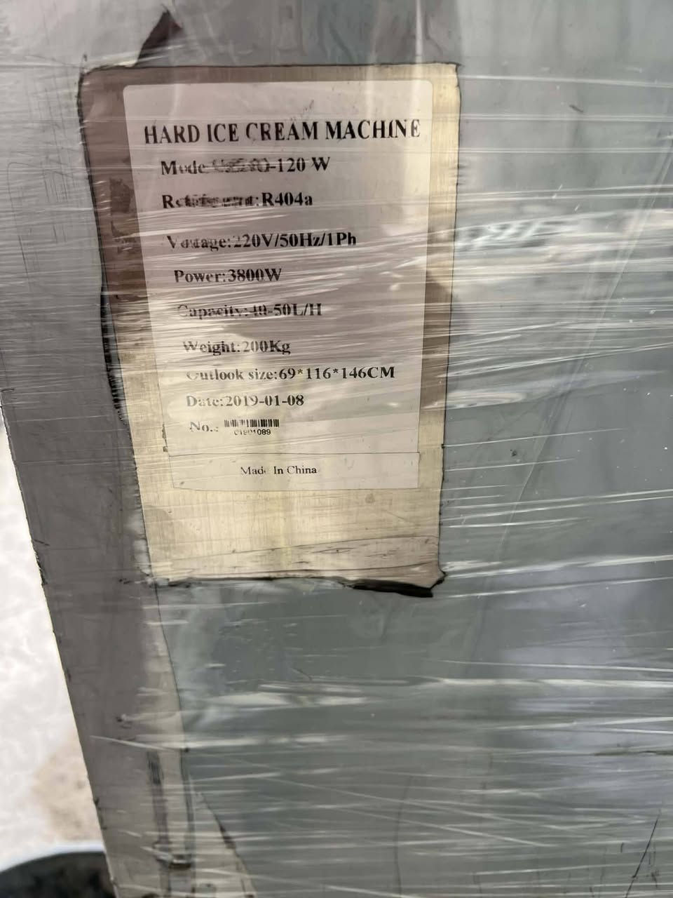 سلام عليكم مكينة نتاجيه اسكوفاير ٦كيلو سنكل فيز شغله كلش حلو مستخدمه قليل تجميد فول ع وضع شريكه مكان بغداد ***********
