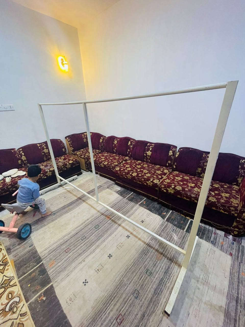 غراض للبيع موجودات بالرفاعي
جام خانه مالت محل ب٣٥
قنفه ٣٥
تعلاكه ملابس ٣٥
ميز مرايا ب٥٥


**إذا كنت صاحب هذا الإعلان وتريد حذفه لأي سبب، رجاءا أرسل رسالة إلى الدعم الفني**