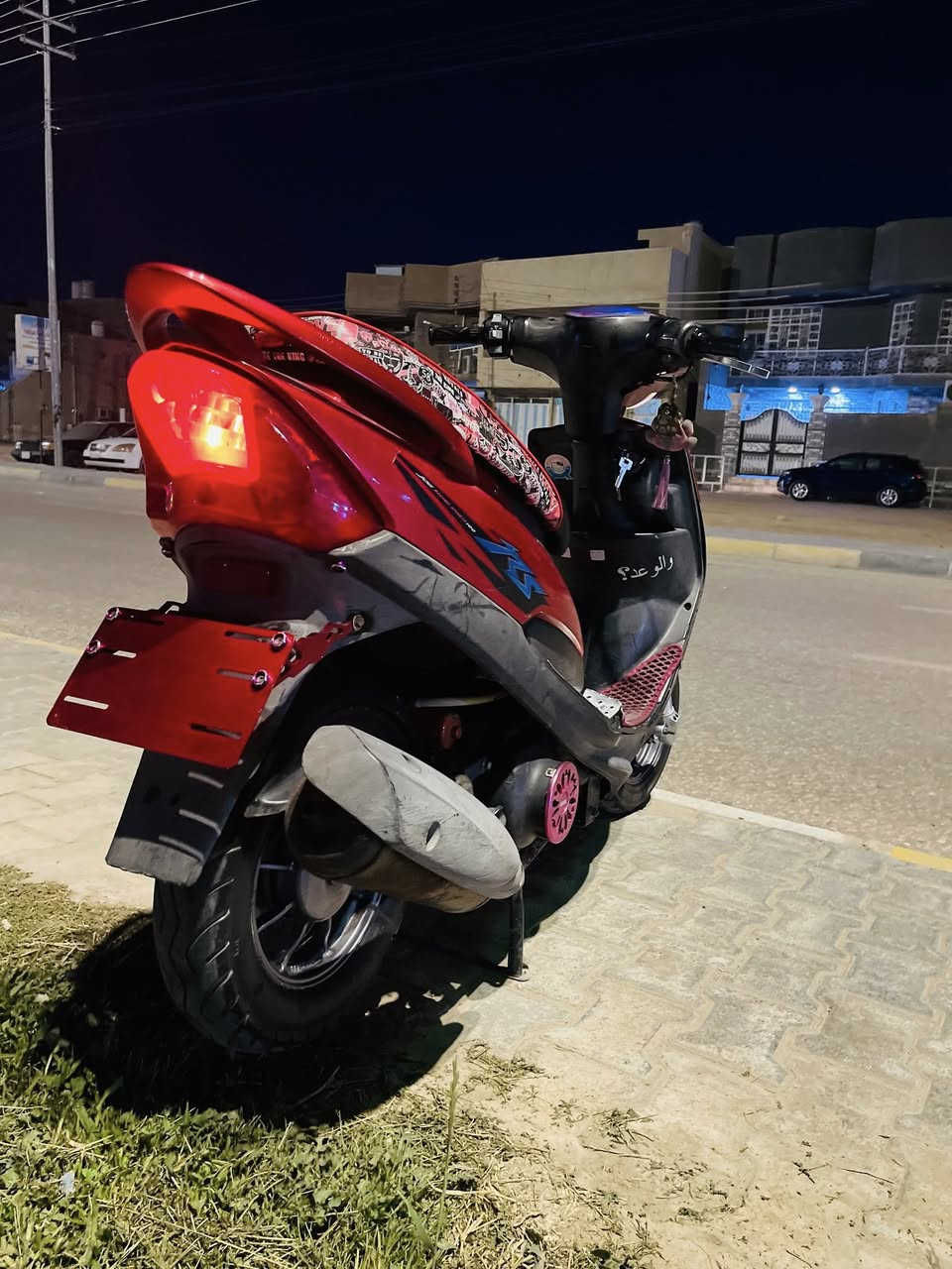 للبيع مكينه بلاديه لدراجه كلها ختم واحد ويا المكينه .كربلاء :اتصال ‭٠٧٨٢ ٩٤١ ٣٩٢١‬
