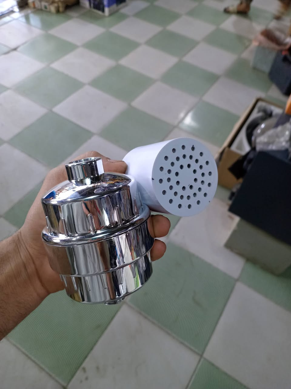 #اطلب لان كل ما تحتاجه
#انشائية توصيل 
   #افضل انواع دوش الحمام 

#ملاحضه يوجد كادر صيانه 

#انشائيه_عامه_جميع_المنتجات
___________________________! 
(#شعار_عملنه_نوفرلك_المواد
                               #_الاصليه_الخاصه_بسمايه
(كل مايخص بسمايه موجود) 
العنوان :_ بسمايه الشارع العام 
لسنا الوحيدون لاكننا الافضل💯فقط اطلب الحاجه المحتاجه 
للأستفسار أكثر اتصل او واتساب
 ***********
***********
متوفر توصيل 🛵
