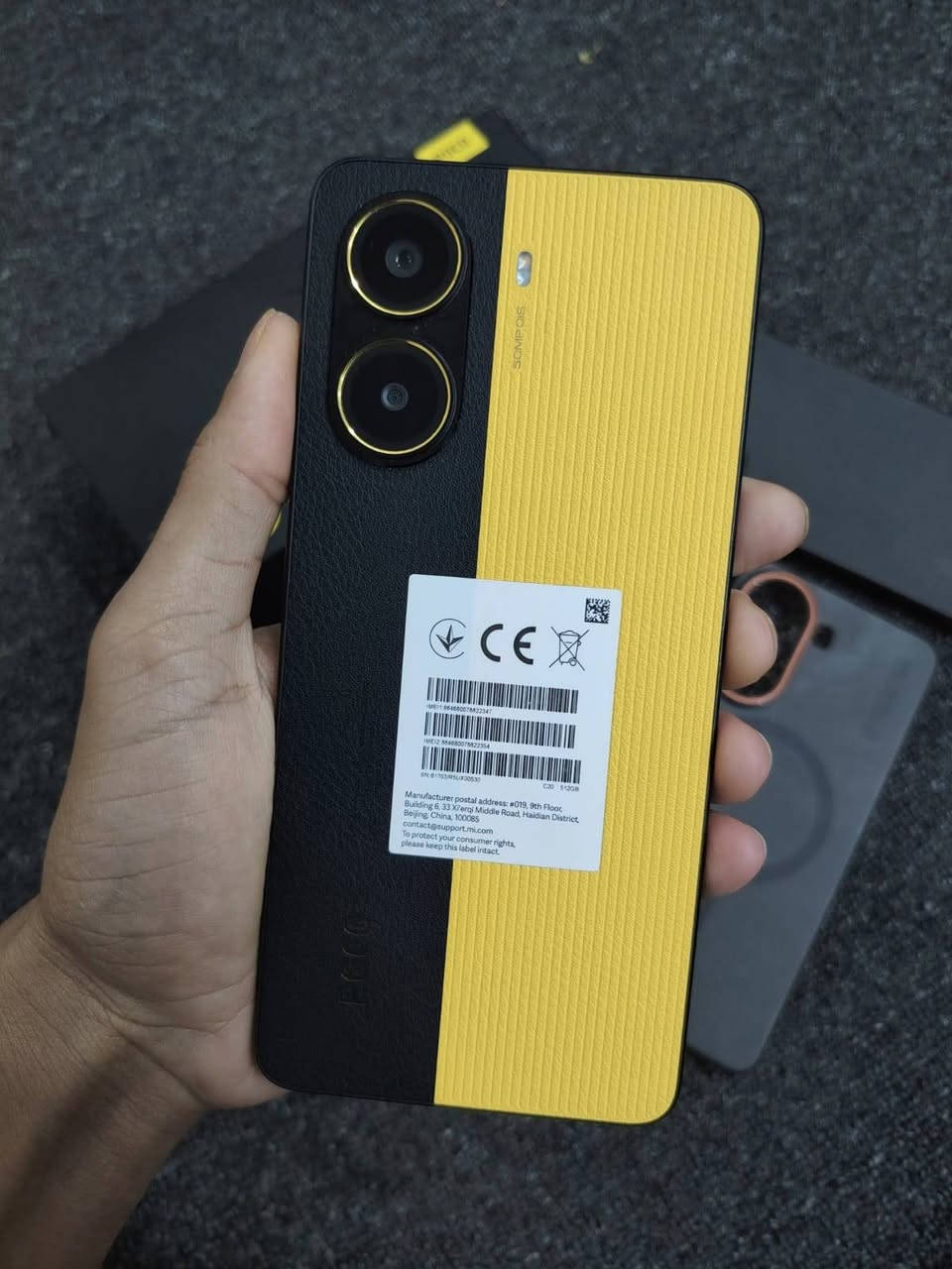 السلام عليكم  POCO X7 Pro نضافة 100/100استعمال قليل ذاكرة (512) مراوس فقط.


**إذا كنت صاحب هذا الإعلان وتريد حذفه لأي سبب، رجاءا أرسل رسالة إلى الدعم الفني**