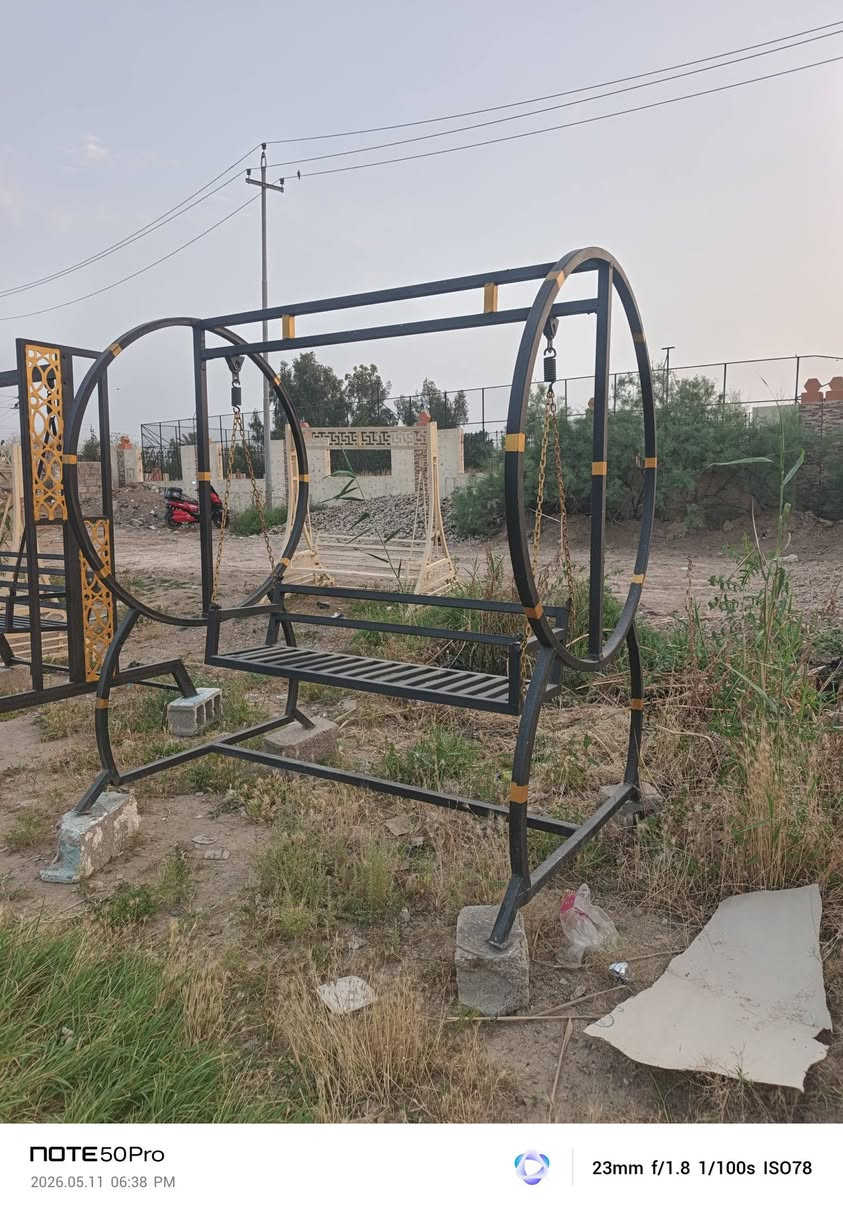 مراجيح حديد ثقيل تركي العنوان ديالى المقدادية مدخل بلور مقبيل جمعيت أبو عزوز ***********
