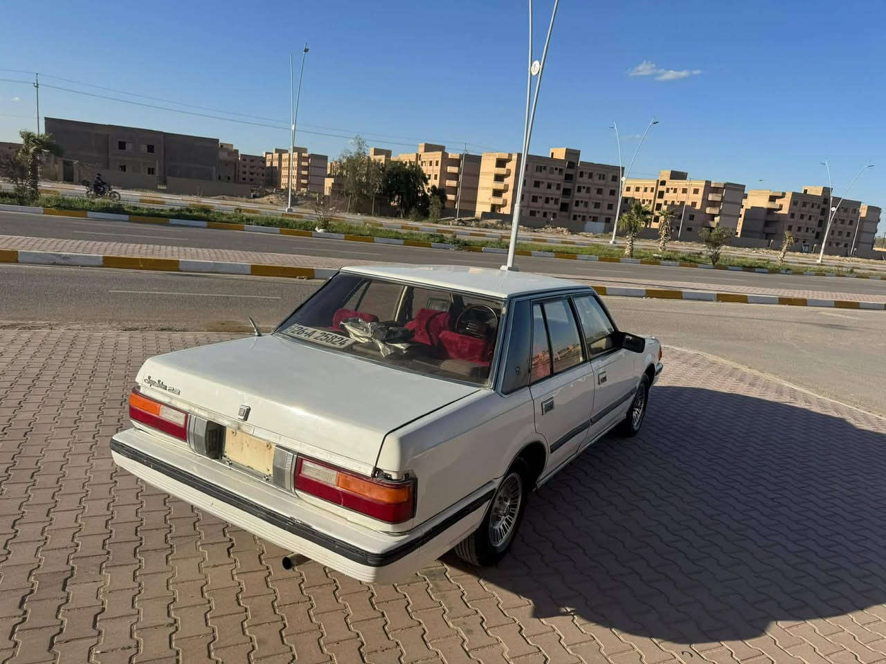 سوبر موديل 85 رقم صلاح الدين انگليزي  سنوية لل31 هزة جديدة
سيارة حلوة وگاعدة 
محرك vvt محور  
بيها لاستيك ولف لان السيارة تدخن فقط لا تنقيص ولا تبخير 

كهربائيات كلها شغالة زنون عالي ناصي اوف وايت 
السيارة يرادلها ترتيبات 
جام كهرباء 
مسجل AUX + سيدي 
بدون تبريد لان ملغي اثناء التحوير والكمبريسر موجود 
السعر 36 $ 
***********

