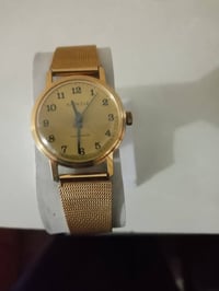 ساعة طلاء ذهب • صنع ألماني • قطر ٢٨مم